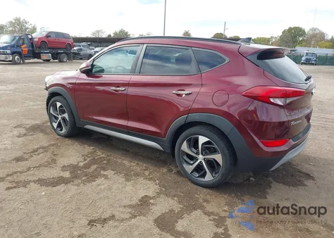 2017 Hyundai Tucson Limited из США, поврежденный, VIN KM8J3CA29HU307891